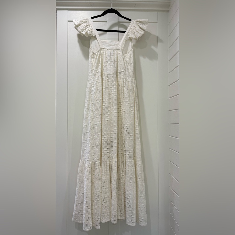 Monsoon and Beyond Juna White Lace Maxi Dress‎ - Picture 3 of 5
